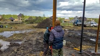 Заказать монтаж винтовых свай в Гай - цена под ключ с доставкой от 1876 шт