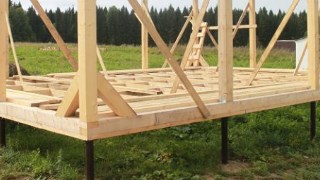 Сарай на винтовых сваях или хозблок на сваях Гай цена от 2553 руб. / шт.