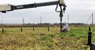 Установка винтовых свай Гай цена от 3126 руб.